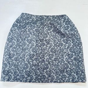 Tahari Womens Size 14 Gray Bellona Pencil Skirt